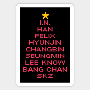 Stray Kids Christmas Tree Magnet